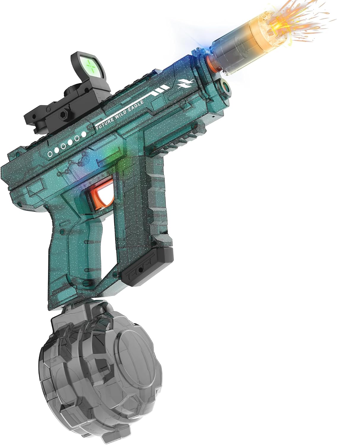 Electric Water Guns for Adults & Kids,Realistic Automatic Water Gun with 26-32 FT Long Range,800ml Large Water Tank,Splash-Resistant Design,Summer Outdoor Pool Beach Toy for Backyard Games(2 Pack)