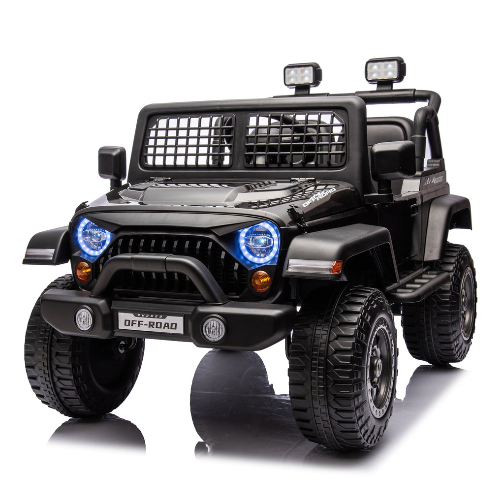 2026 Rugged Jeep Style 24V Kids Ride On Car with Remote Control