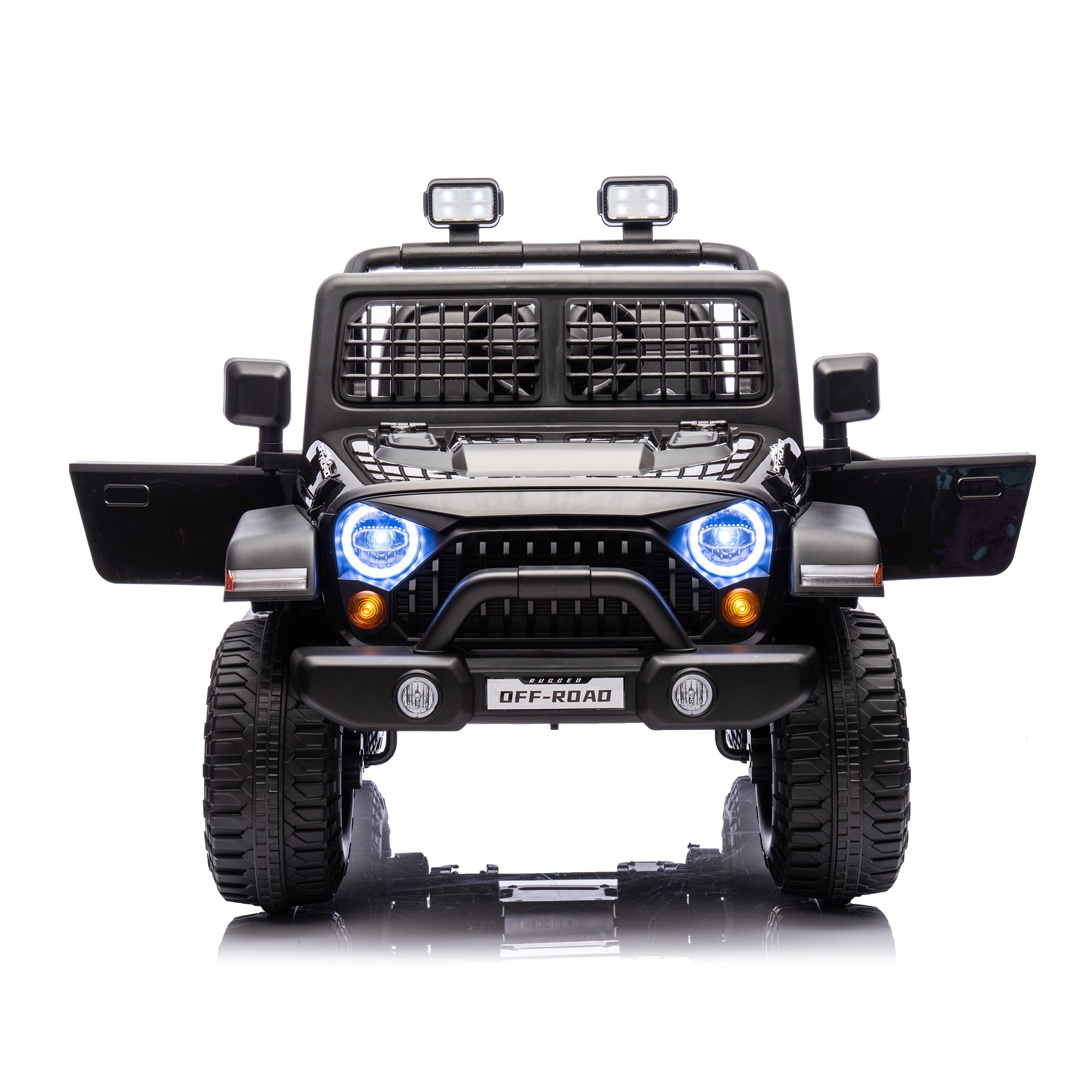 2026 Rugged Jeep Style 24V Kids Ride On Car with Remote Control