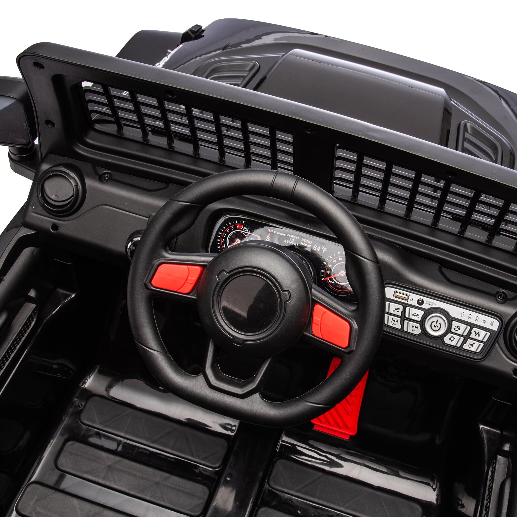 2026 Rugged Jeep Style 24V Kids Ride On Car with Remote Control