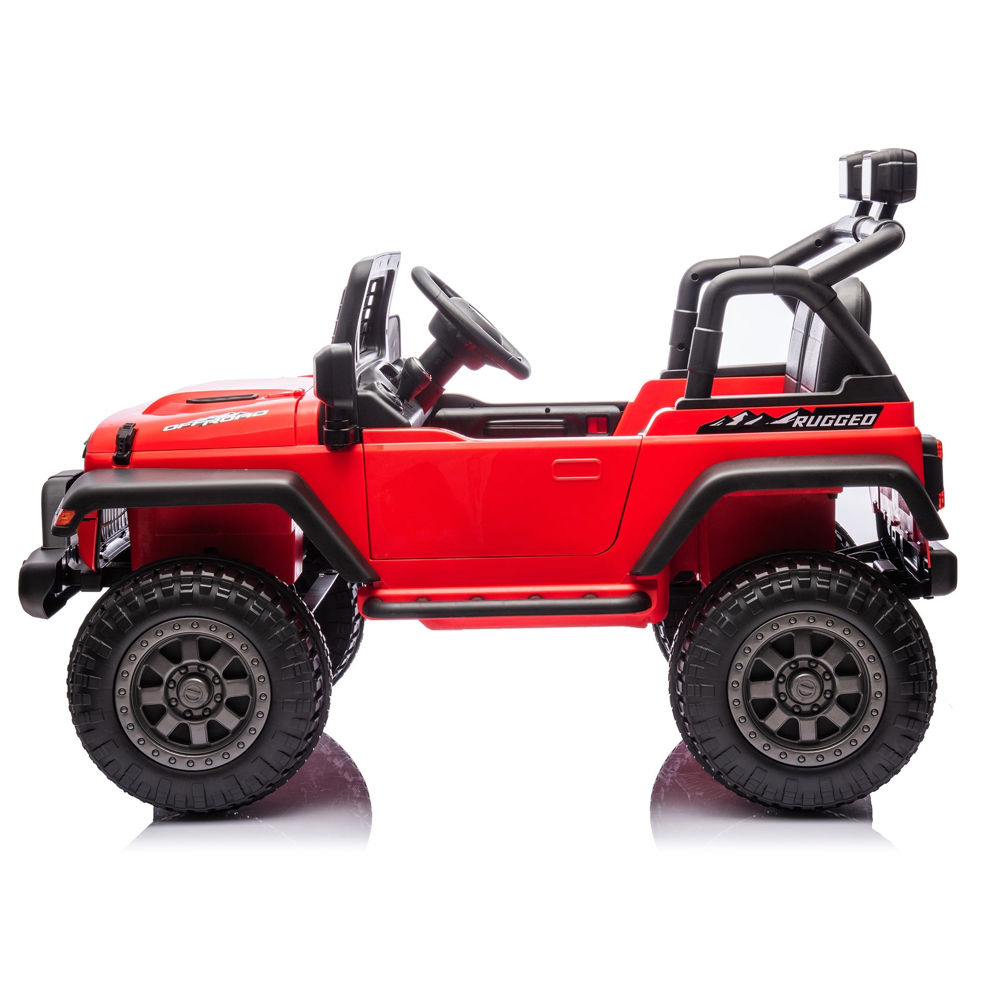 2026 Rugged Jeep Style 24V Kids Ride On Car with Remote Control