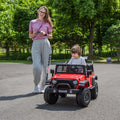 2026 Rugged Jeep Style 24V Kids Ride On Car with Remote Control