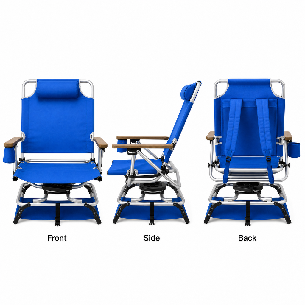 Orbit 360° Swivel Beach Chair