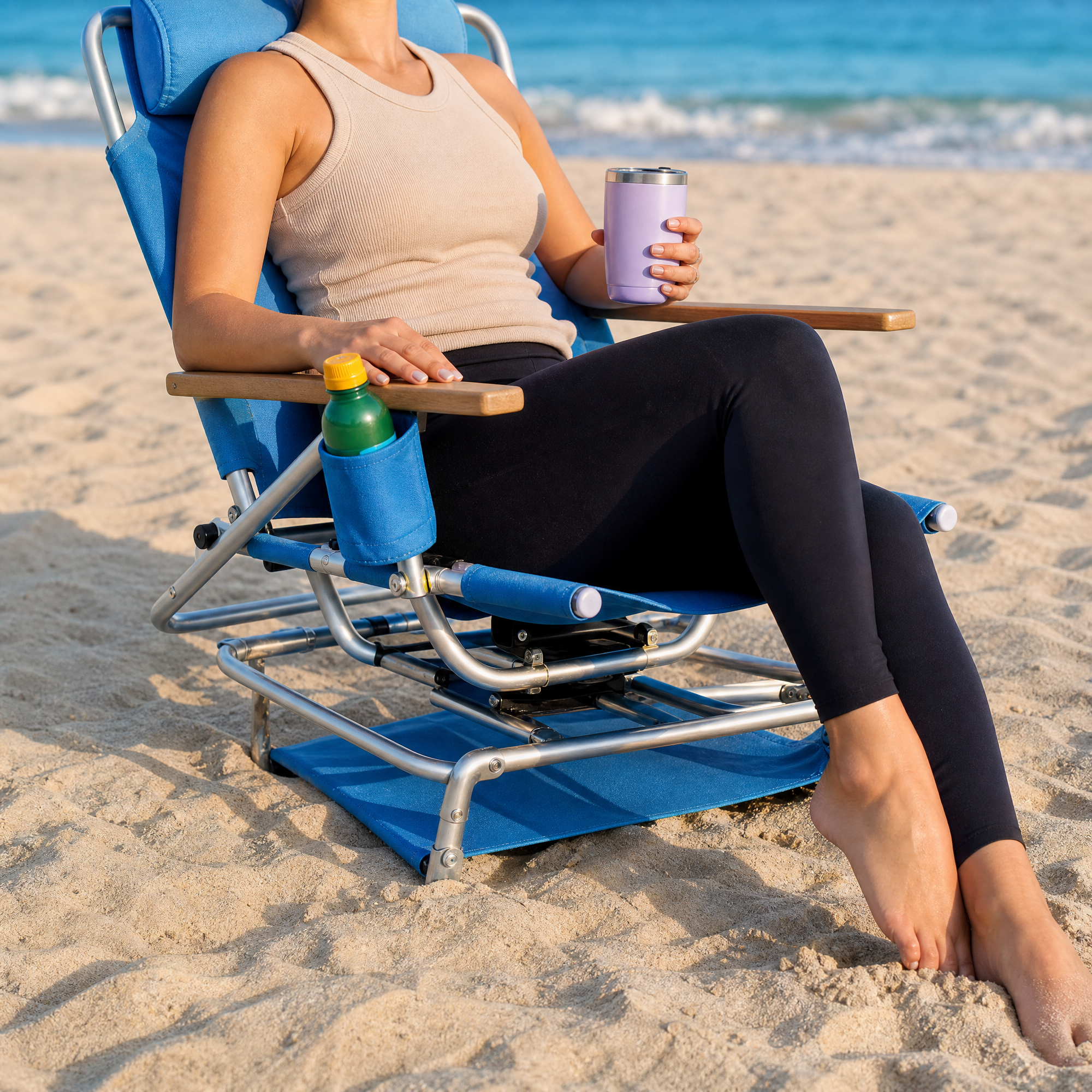 Orbit 360° Swivel Beach Chair