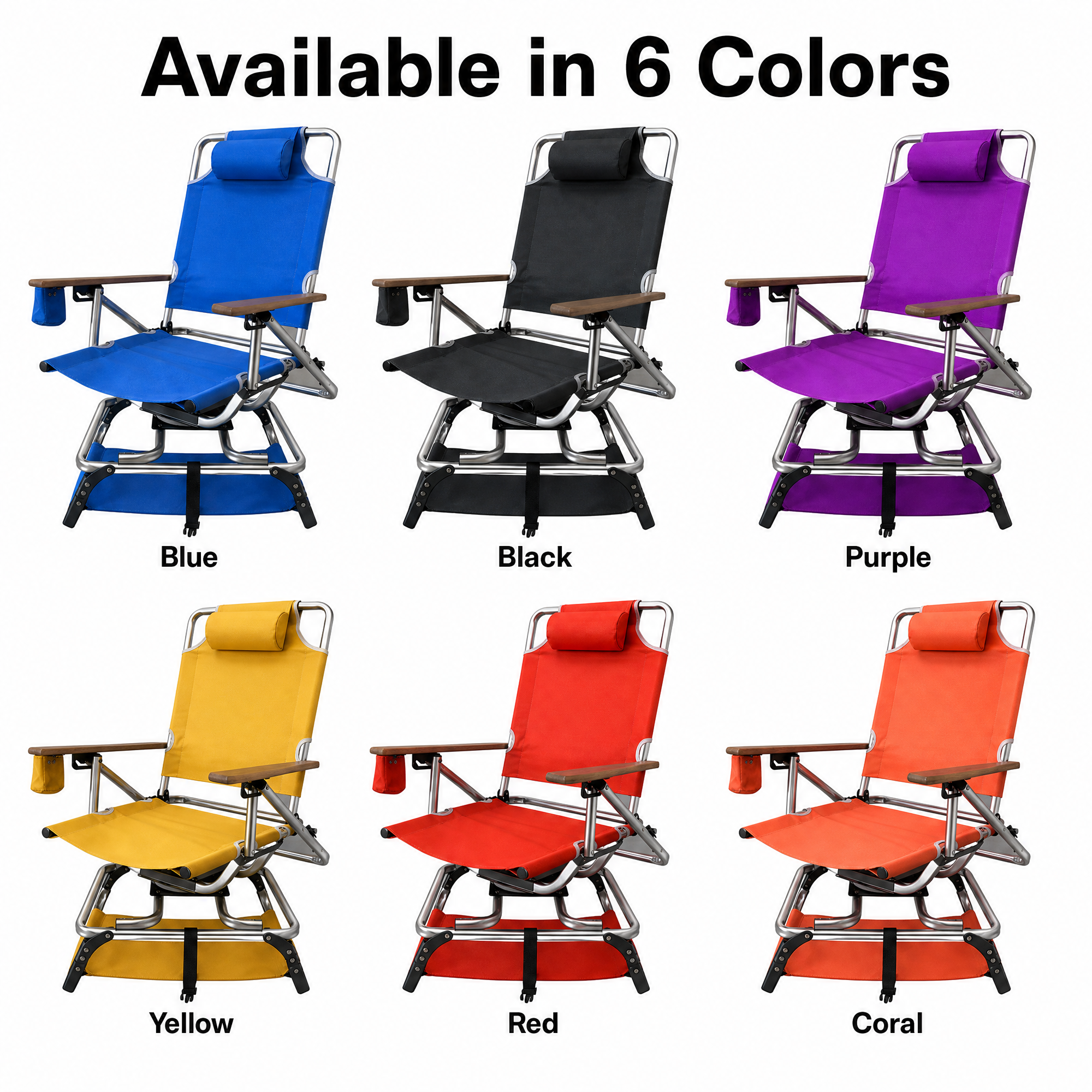 Orbit 360° Swivel Beach Chair