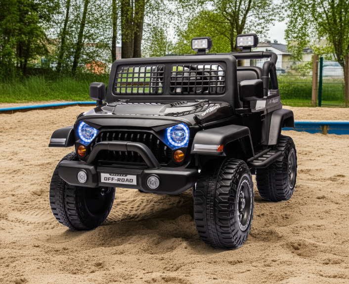 2026 Rugged Jeep Style 24V Kids Ride On Car with Remote Control